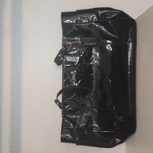 Coach Patent Leather Large Tote Bag